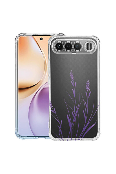 bestcase ®   Husă Antișoc pentru Realme 16, Florală - Minimalistă Levander, 3...