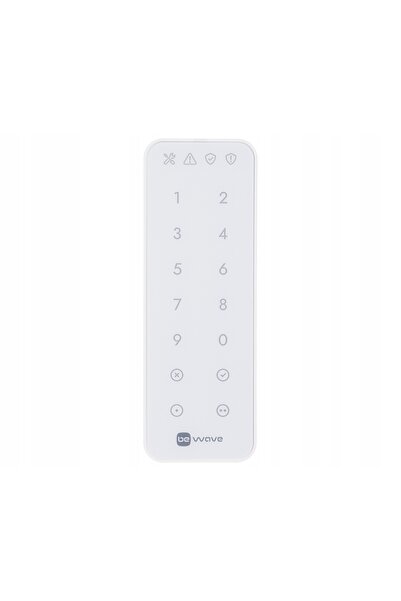 SATEL BE WAVE 868MHz Tastatură tactilă wireless inteligentă cu lumini LED