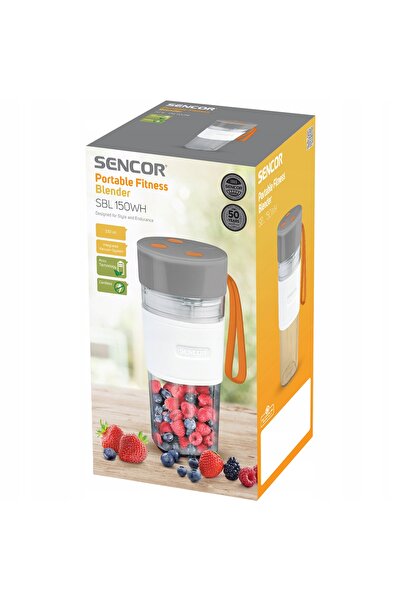 Sencor Blender portabil cu aspirație SBL 151WH 50W 330ml SMOOTHIE