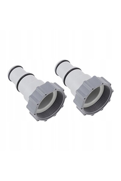 NO BRAND 2 bucăți Conectori reductori pentru pompă de piscină 1.5/1.25 inch