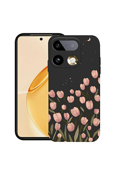 bestcase ®   Калъф Husa TPU Ултра тънък за Realme 16 Pro 5G, Флорален - Пасте...