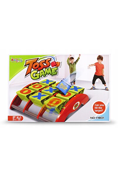 NO BRAND Joc de îndemânare pentru familii numeroase, tip tic tac toe, cu săcu...