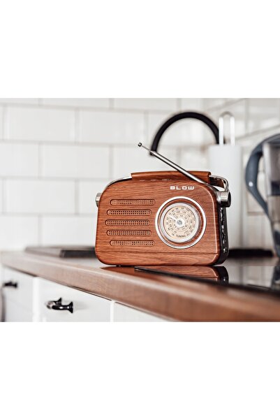 Blow RADIO KUCHENNE RETRO BLUETOOTH CU CONECTARE LA REȚEA ALIMENTAT CU BATERII