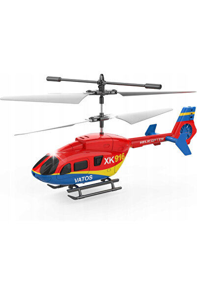 NO BRAND Elicopter RC, Aeronavă teleghidată pentru pilot, Elicopter cu LED-ur...