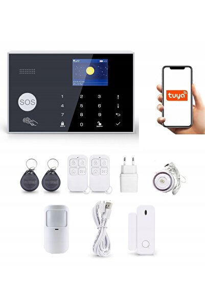 OnShoping Alarmă wireless LCD 2.4' GSM WiFi Tuya Smart în Polonia