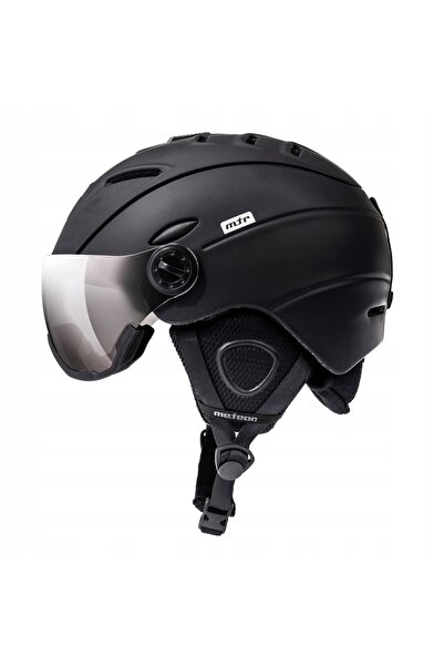 Meteor Cască pentru skateboard și snowboard cu vizor HOLO L 58-61 filtru S2 r...