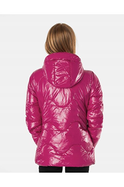 NO BRAND Geacă călduroasă de damă, tip puffer, de iarnă, cu puf 36023-2 R L