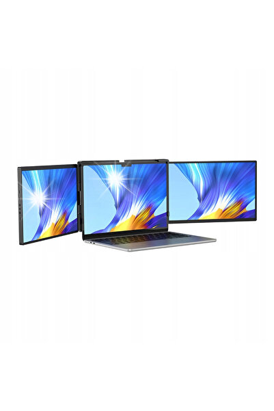 UPERFECT Monitor portabil dual Ustation 2.2K cu suport pentru laptop