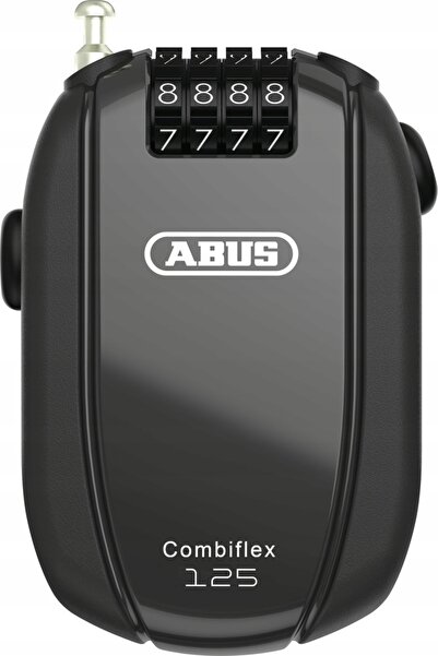 NO BRAND Antifurt bicicletă cu cod Abus Combiflex Trip 125cm Cablu retractabil