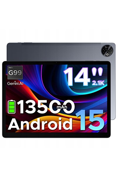 NO BRAND Tabletă DOOGEE Tab E3 Max 14 " 13500mAh 8 GB / 256 GB 4G LTE gri And...