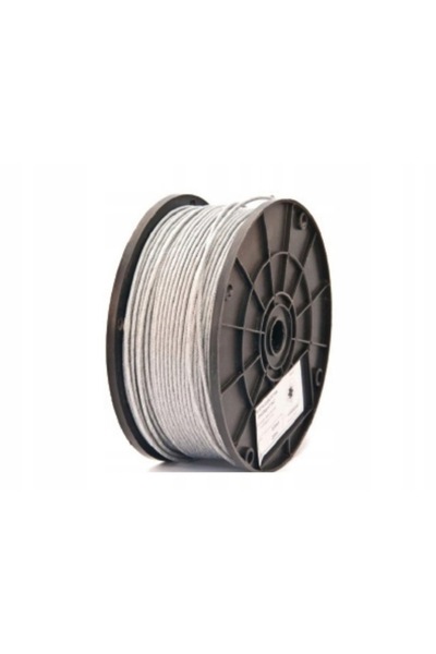 NO BRAND Sârmă de oțel LINA STALOWA, diametru 1mm, tip SPLOT, 1x19, galvaniza...