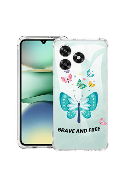 bestcase ®   Husă Antișoc pentru Honor 600 Lite, Fluturi, 3145732 AS 1847