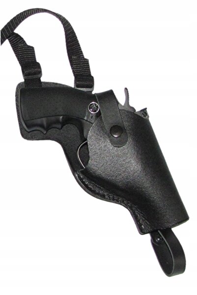 NO BRAND Toc din piele cu curea de talie pentru revolver Kr