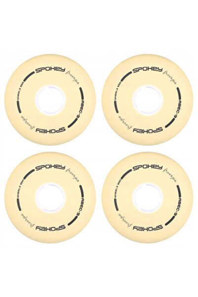 Spokey Set de roți pentru patine cu rotile 4 Wheels Skating 80mm ABEC-9