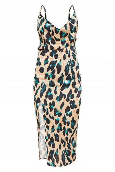 NO BRAND Prettylittlething 36 Rochie midi în carouri