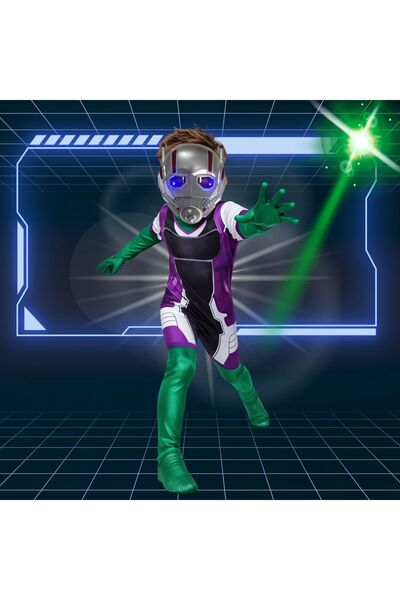 NO BRAND Costum Cyberman Costum Robot Cyber Android Bal Mascat 152 158