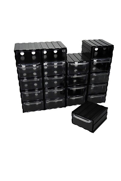 NO BRAND Organizator de atelier modular cu 20 de sertare Midi