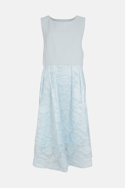NO BRAND Rochie Midi Clasică cu Design Trandafir Coast 54