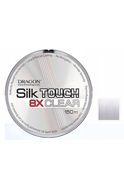 NO BRAND Fir de pescuit Casting Spinning Dragon Silktouch 8X Transparent 0.18...