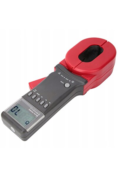 NO BRAND Etcr2000A+ Tester digital LCD de împământare cu clemă