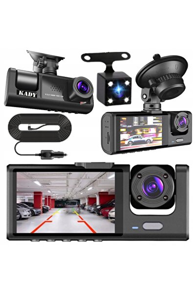 NO BRAND Cameră pentru înregistrator video auto HD 1080P 170 de grade Carplay...