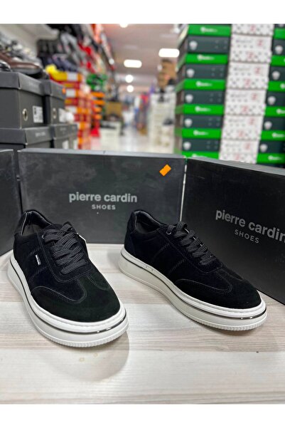 Pierre Cardin 1472609 حذاء رجالي كاجوال فاخر من الجلد الطبيعي