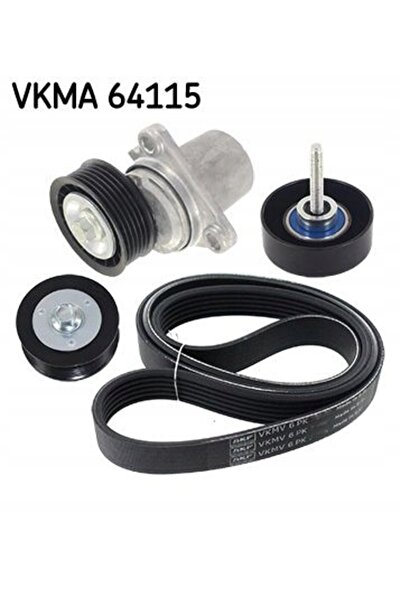 SKFK Set curele canelate (cu role) Skf Vkma 64115