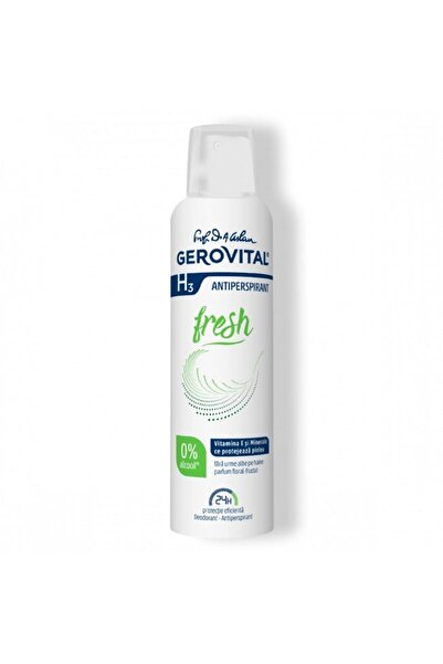 Gerovital H3 Evolution Antiperspirant, Gerovital H3, 150 ml Fresh 37880,