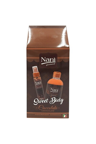Nani Κουτί Δώρου, Νάνι, Αφρόλουτρο 300 ml, Σπρέι Σώματος 75 ml Σοκολάτα