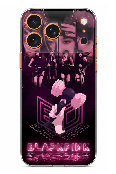 TechTree iPhone 17 PRO MAX Uyumlu Blackpink Poster Baskılı Silikon Kılıf