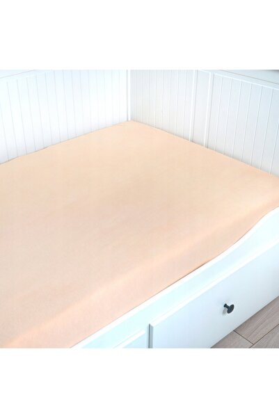 NO BRAND Cearșaf cu elastic 160x200 cm JERSEY albastru deschis