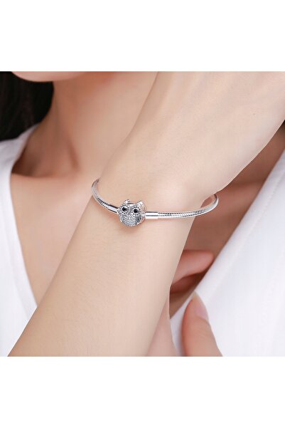 NO BRAND Brățară Modulară Bufniță Argint 925 19 cm Trusky Bracelets