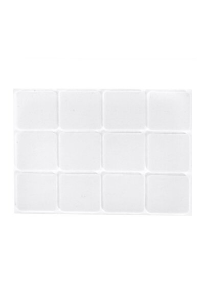 OEM Bandă dublu adezivă, model dublu adeziv, 21x21mm, 12 bucăți – fixare, izo...