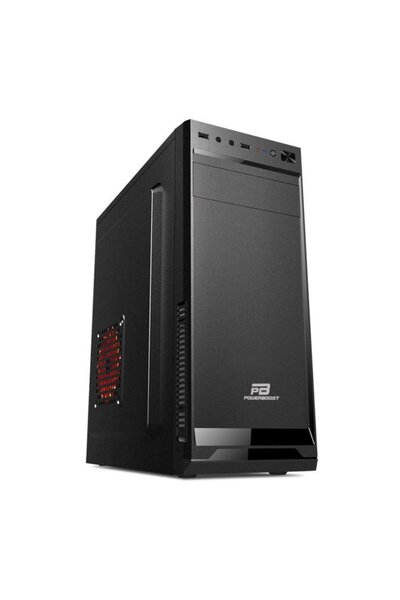 Power Boost PowerBoost VK-A002S 250w ATX Shiny Piano Siyah Kasa