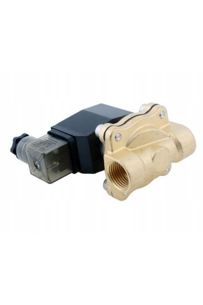 NO BRAND Electrovalvă NC de 1/2 inch, 230V AC, cu bobină și mufă
