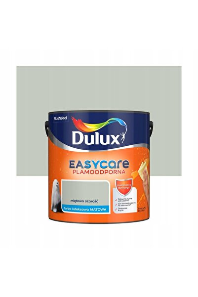 NO BRAND Dulux Easycare Vopsea de perete Gri mentă Mat 2.5L