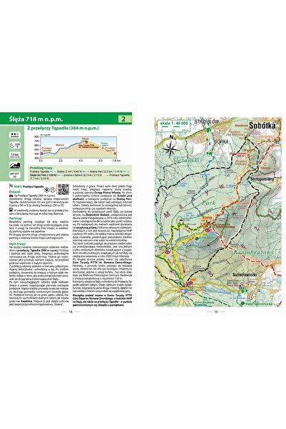 NO BRAND Ghid turistic 2026 "Coroana Munților Polonezi" Clubul Compass Kgp Po...