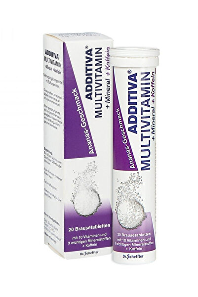 Additiva Multi Vitamin with Caffeine Effervescent - 20 Tablets