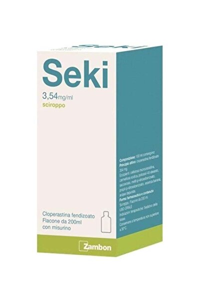 Zambon Seki Syrup, 3.54Mg Ml, 200 Ml