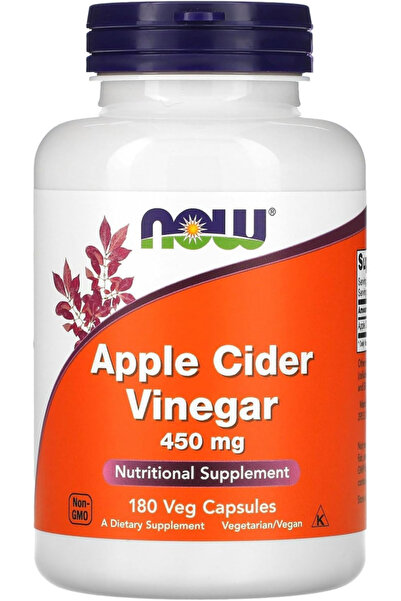 Now Food Now Foods Apple Cider Vinegar - 450 Mg 180 Tablets