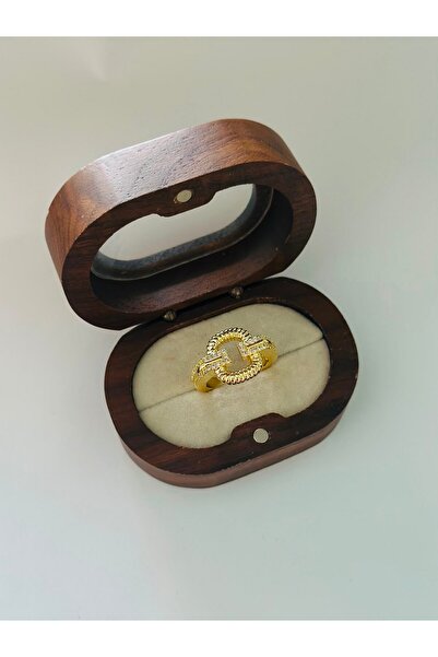 BYYEŞO Square Cut Adjustable Steel Ring