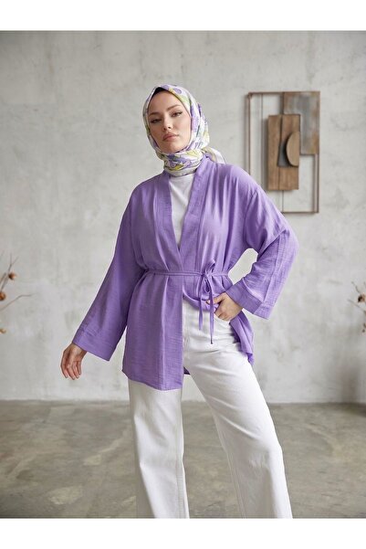 Generic Brand Strawberry Cardigan-Lilac