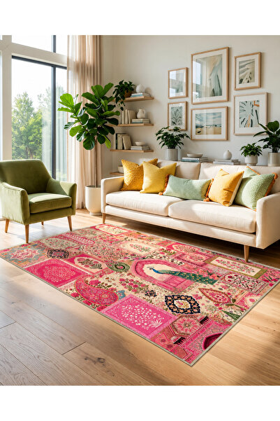 Rugs Modern Halı SDT Karışık Desenli Modern Dokuma Taban Dekoratif Halı sdtam...