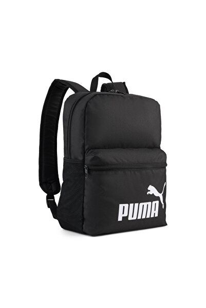 Puma حقيبة ظهر للجنسين باللون الأسود، مناسبة للاستخدام اليومي والمدرسة والريا...