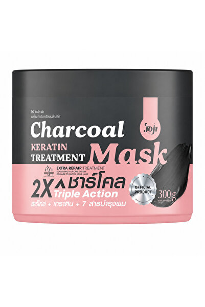 Joji Secret Young Charcoal Keratin Hair Treatment Mask – 300 g