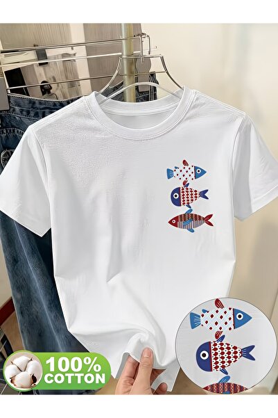 PAVRO Unisex Comfortable Fit Tshrit Mixed Printed Tshirt