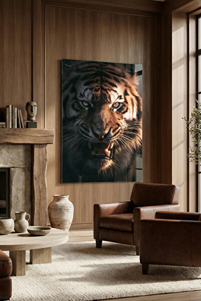 ARTAGE Glass Table Wall Decoration (Unbreakable) - Home Office Decorative Ite...