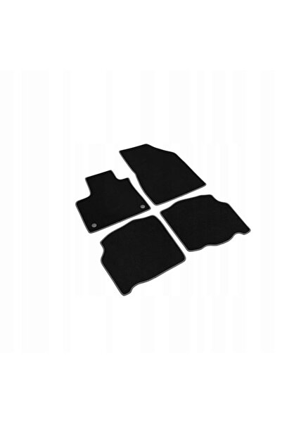 Custopol Covorașe auto Welur, 4 bucăți, față/spate, set, culoare negru