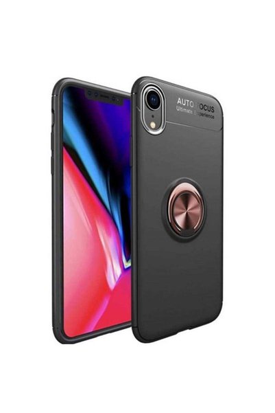Ummeslem حافظة متوافقة مع هاتف Apple Iphone Xr 6.1 غطاء سيليكون مع حامل حلقة ...