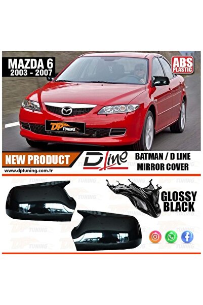 MAZDA 6 03-07 / MAZDA 3 03-09 YARASA AYNA KAPAĞI P.BLACK